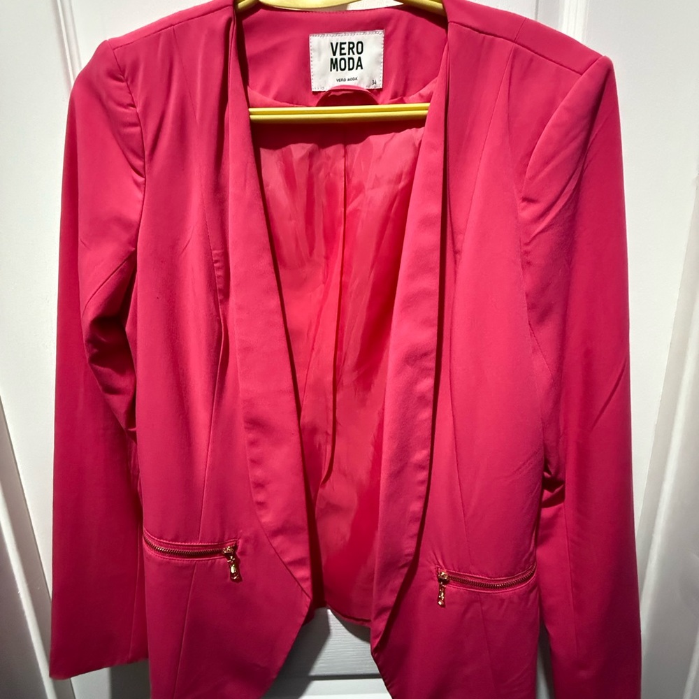 Vero Moda Women's Pink Blazer